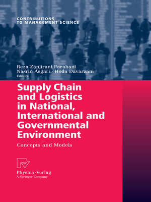 cover image of Supply Chain and Logistics in National, International and Governmental Environment